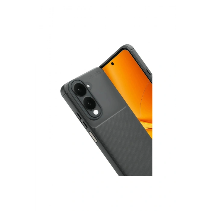 Vivo Y29s Auto Focus Karbon Kapak - Gri