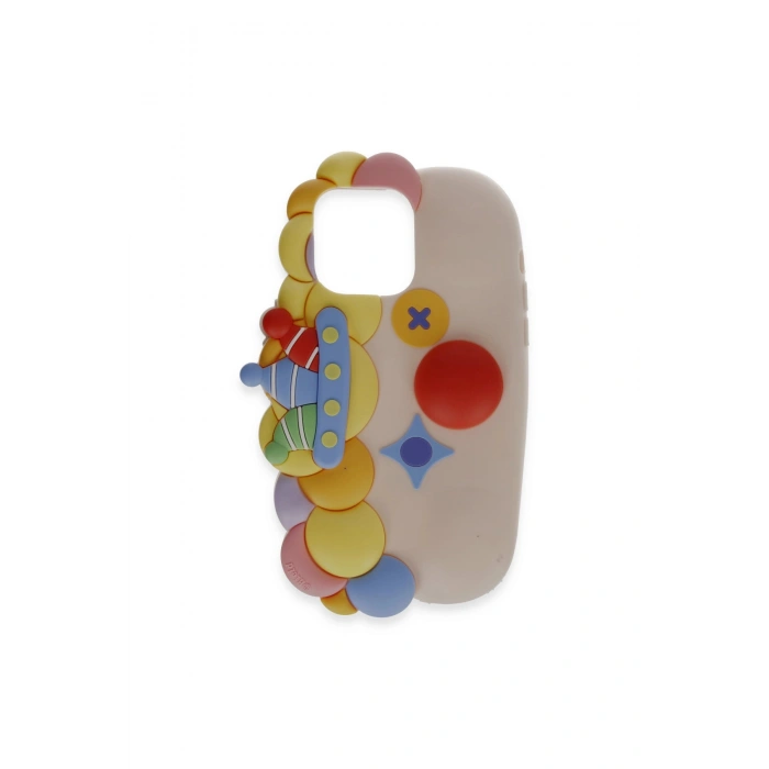 İphone 15 Pro Max Kılıf Poky Karakter Silikon Kapak - Desen 7