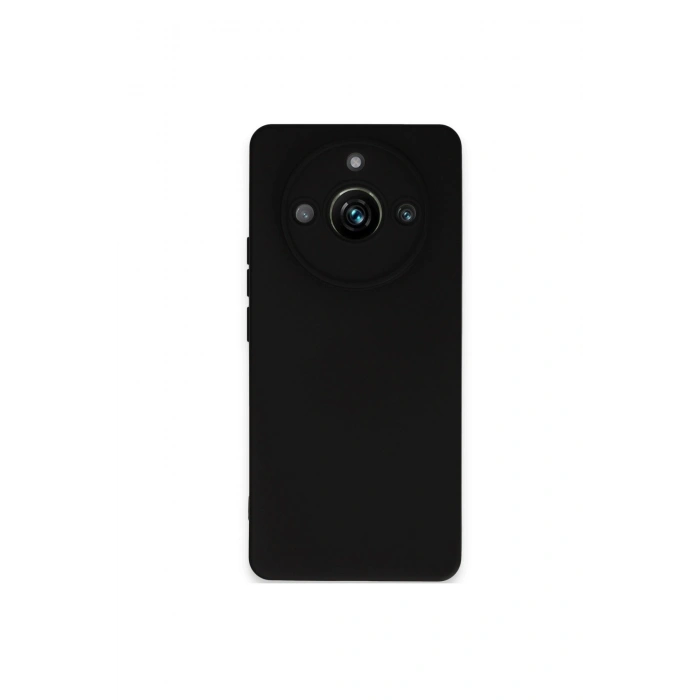Realme 11 Pro Kılıf Nano İçi Kadife Silikon - Siyah
