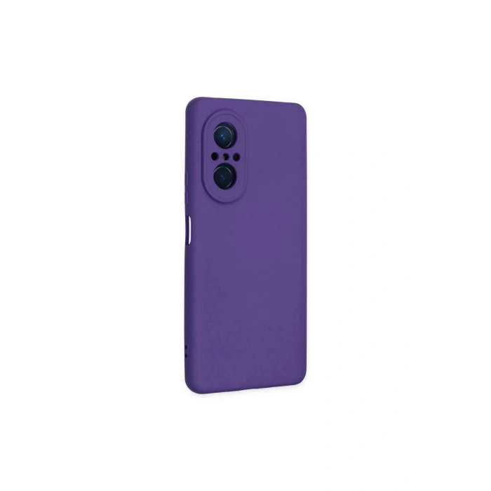 Huawei Nova 9 Se Kılıf Nano İçi Kadife Silikon - Mor
