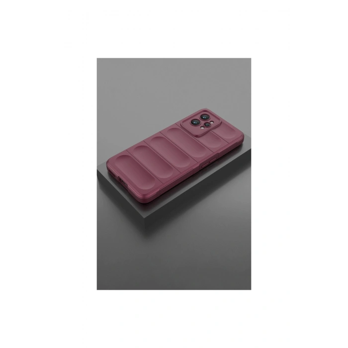 Realme Gt2 Pro 5g Kılıf Optimum Silikon - Bordo