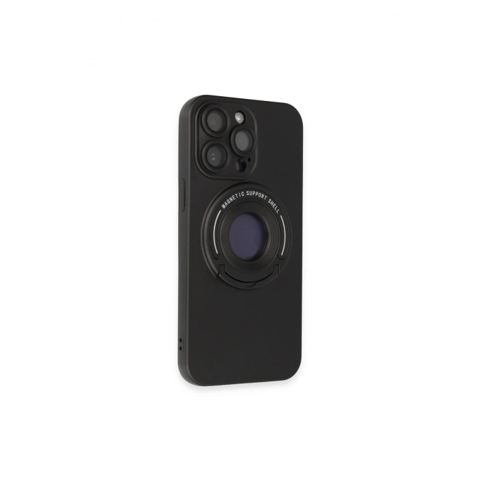 İphone 13 Pro Max Kılıf Lukka Magneticsafe Kapak - Siyah