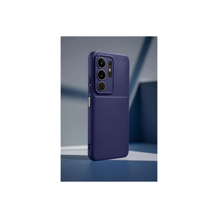 Vivo Y29 4g Auto Focus Karbon Kapak - Lacivert