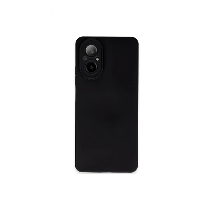 Realme 12 Lite Kılıf Nano İçi Kadife Silikon - Siyah