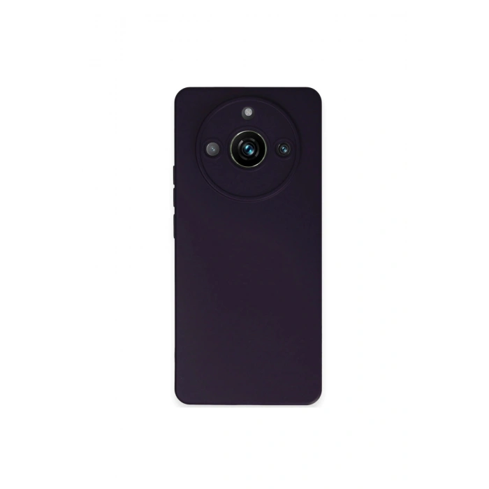 Realme 11 Pro Kılıf Nano İçi Kadife Silikon - Mor