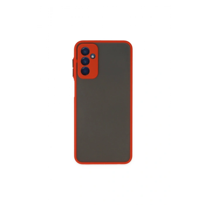 Samsung Galaxy M13 Kılıf Montreal Silikon Kapak - Kırmızı
