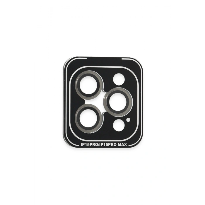 Joko İphone 15 Pro Max Pvd Metal Kamera Lens - Gri