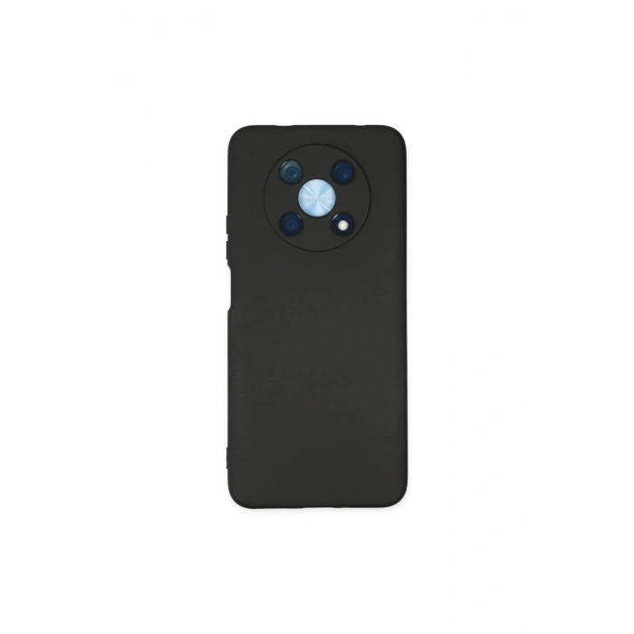 Huawei Nova Y90 Kılıf Nano İçi Kadife Silikon - Siyah