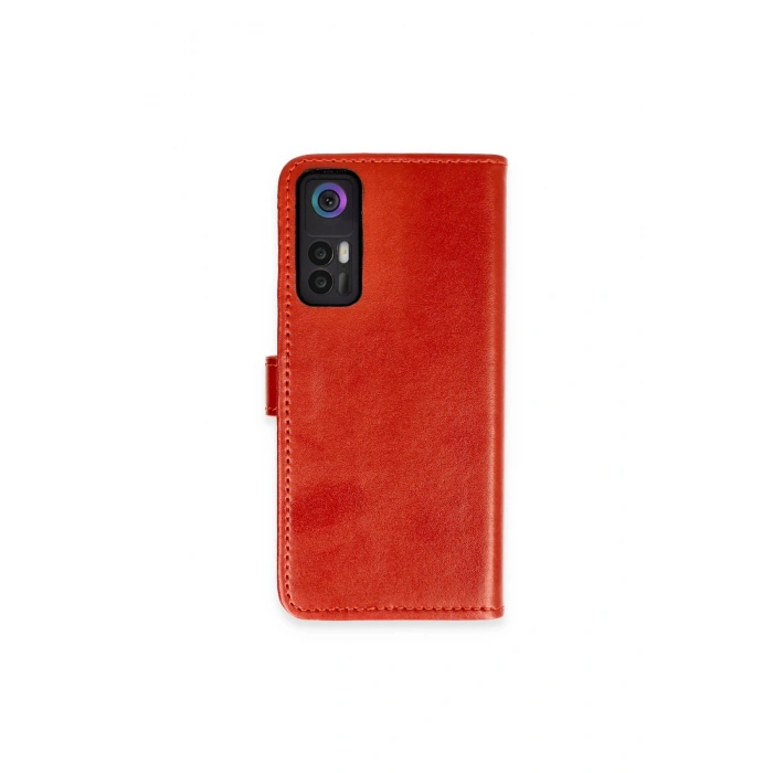 Tcl 30 Kılıf Trend S Plus Kapaklı Kılıf - Kırmızı