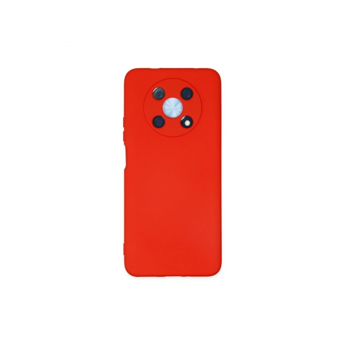 Huawei Nova Y90 Kılıf Nano İçi Kadife Silikon - Kırmızı