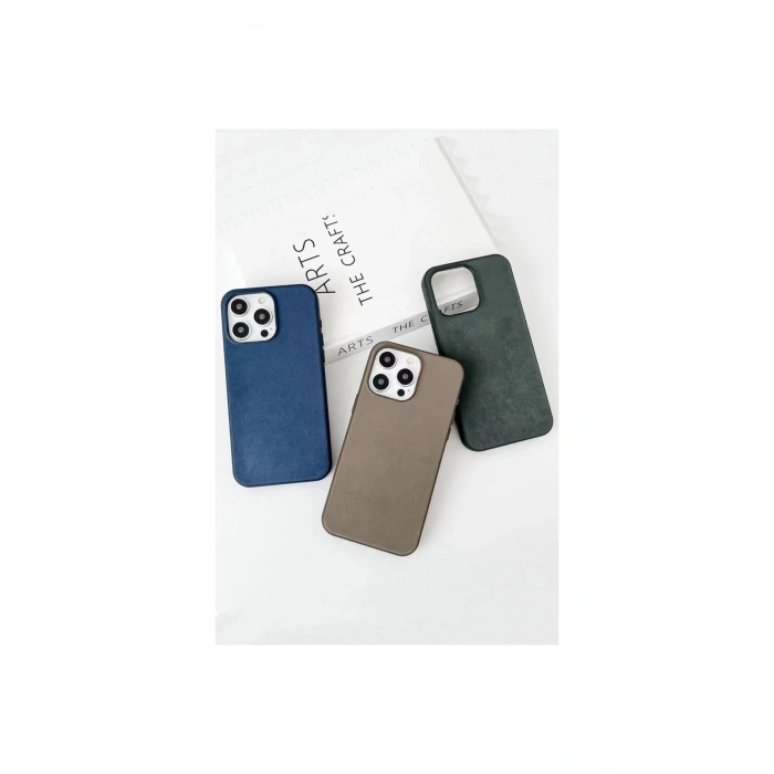 İphone 15 Pro Kılıf Karen Magsafe Kapak - Lacivert