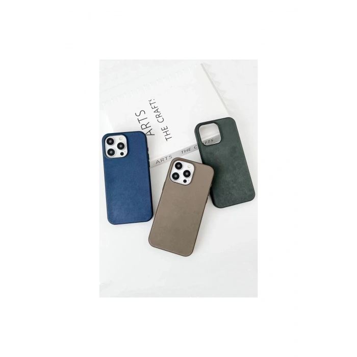 İphone 15 Pro Max Kılıf Karen Magsafe Kapak - Lacivert