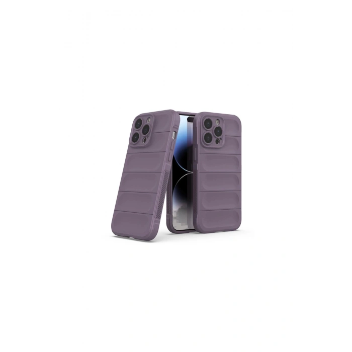 İphone 14 Pro Kılıf Optimum Silikon - Mor