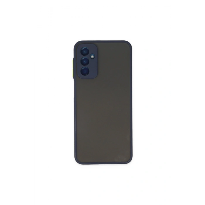 Samsung Galaxy M13 Kılıf Montreal Silikon Kapak - Lacivert