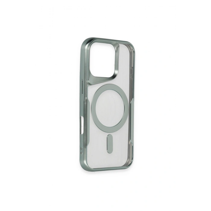 İphone 16 Pro Kılıf Boyi Magsafe Silikon Kapak - Lacivert