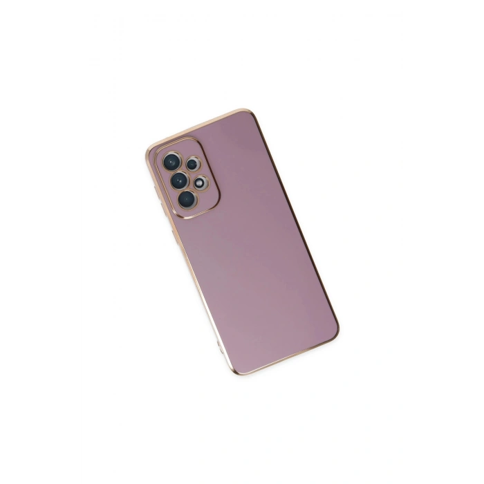 Samsung Galaxy A73 5g Kılıf Volet Silikon - Mor