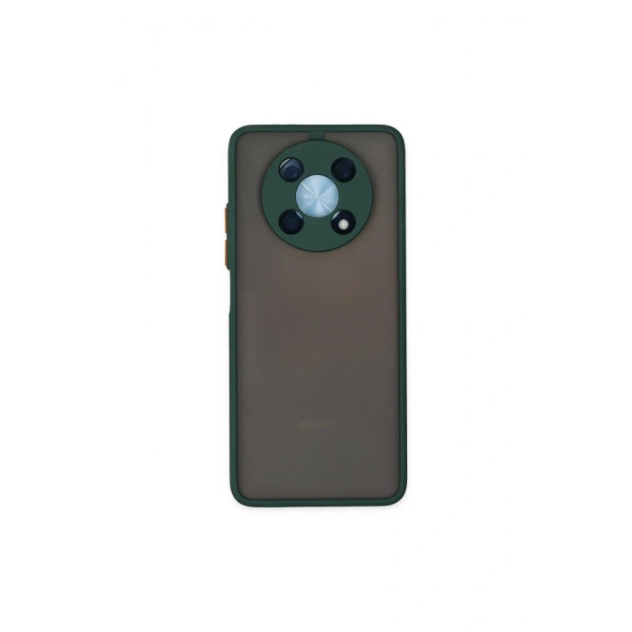 Huawei Nova Y90 Kılıf Montreal Silikon Kapak - Yeşil