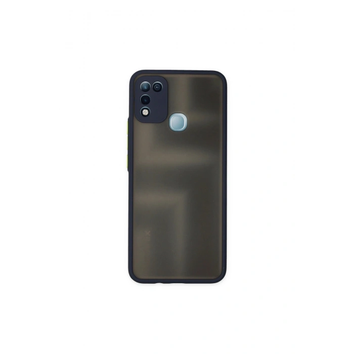 İnfinix Hot 10 Play Kılıf Montreal Silikon Kapak - Lacivert