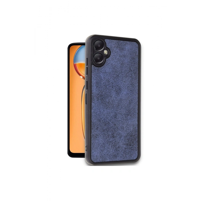 Samsung Galaxy A06 Kılıf Aras Deri Kapak - Lacivert
