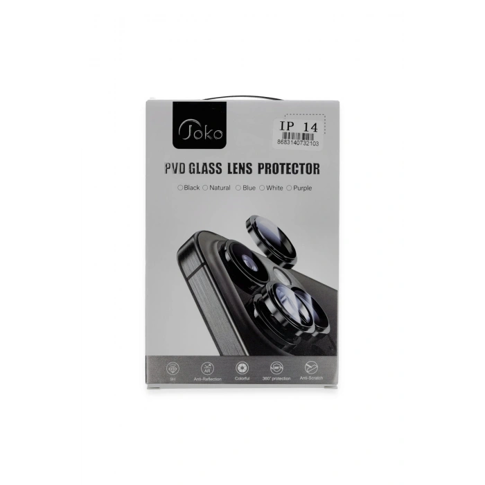 Joko İphone 15 Pvd Metal Kamera Lens - Turuncu