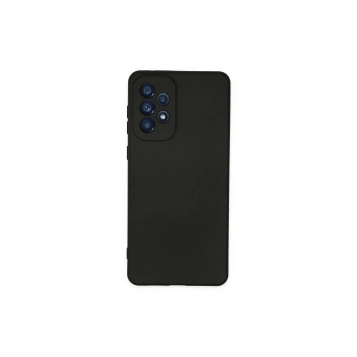 Samsung Galaxy A23 4g Kılıf Nano İçi Kadife Silikon - Siyah