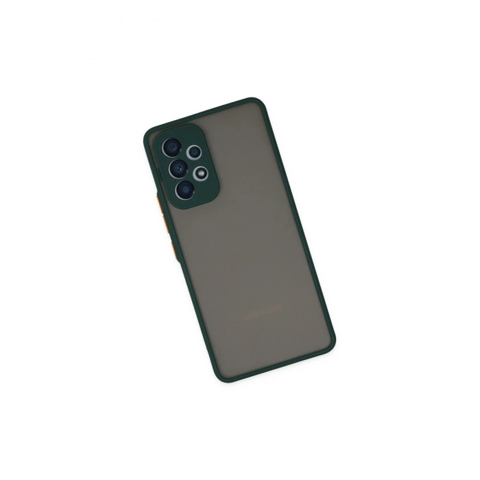 Samsung Galaxy A73 5g Kılıf Montreal Silikon Kapak - Yeşil