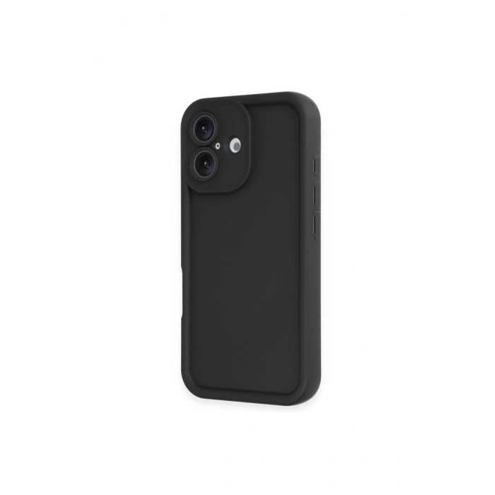 İphone 16 Kılıf Viera Silikon - Siyah