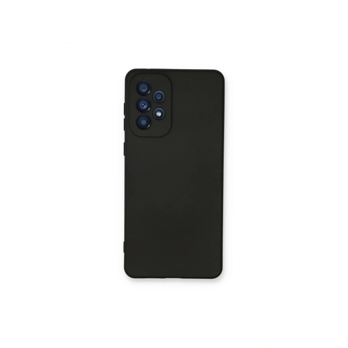 Samsung Galaxy A33 5g Kılıf Nano İçi Kadife Silikon - Siyah