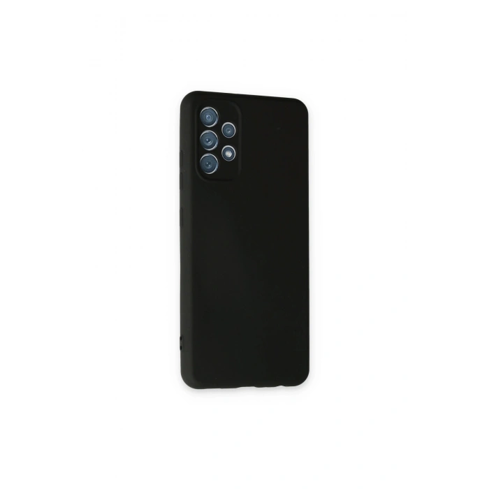 Samsung Galaxy A13 4g Kılıf Nano İçi Kadife Silikon - Siyah
