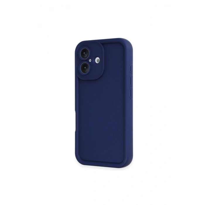 İphone 16 Kılıf Viera Silikon - Lacivert