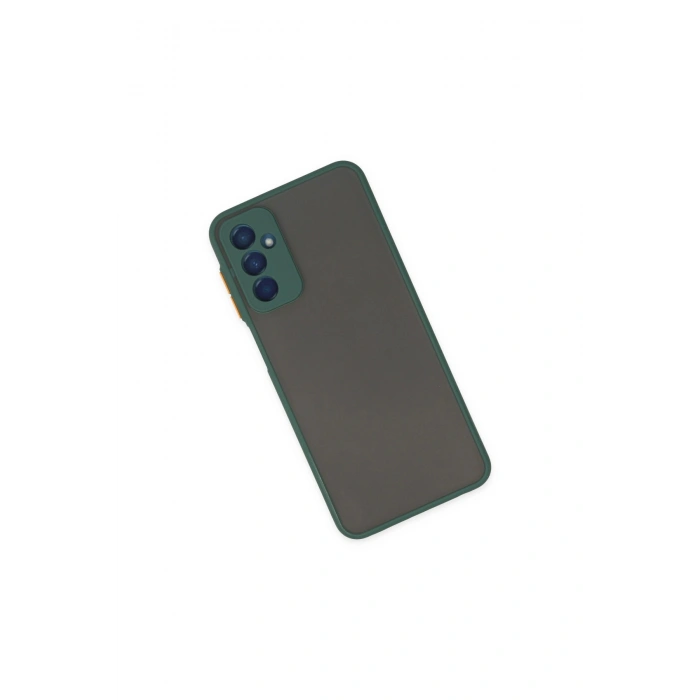 Samsung Galaxy M13 Kılıf Montreal Silikon Kapak - Yeşil