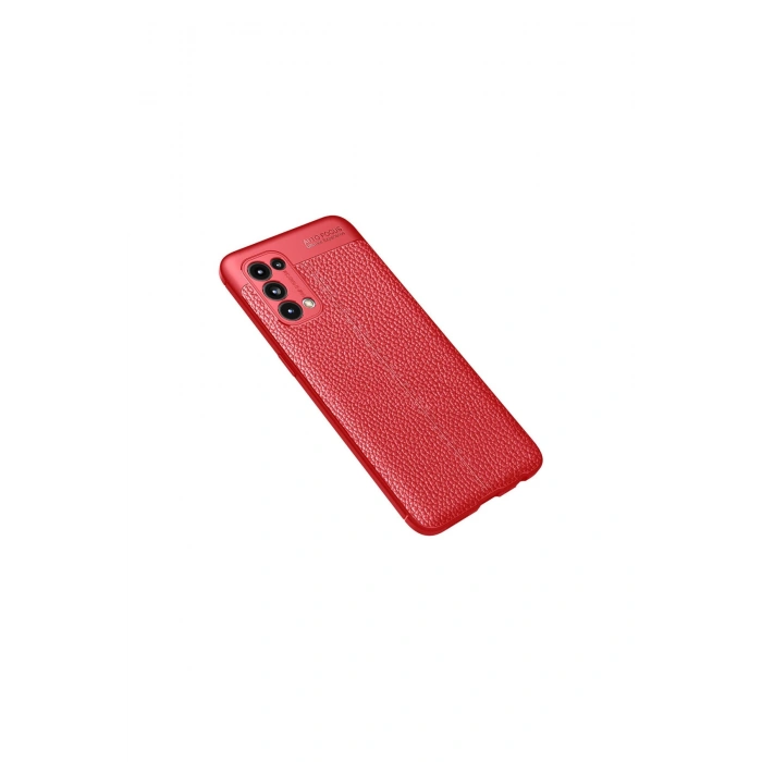 Oppo Reno 5 Kılıf Auto Focus Kapak - Kırmızı