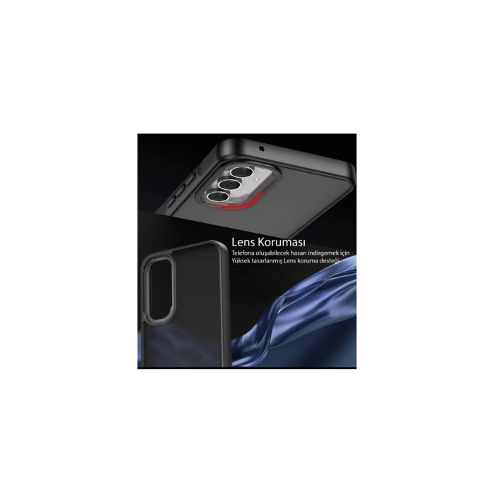 Samsung Galaxy A14 4g Kılıf Elegant Kapak - Siyah