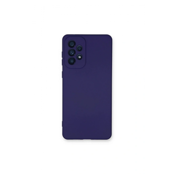 Samsung Galaxy A33 5g Kılıf Nano İçi Kadife Silikon - Mor
