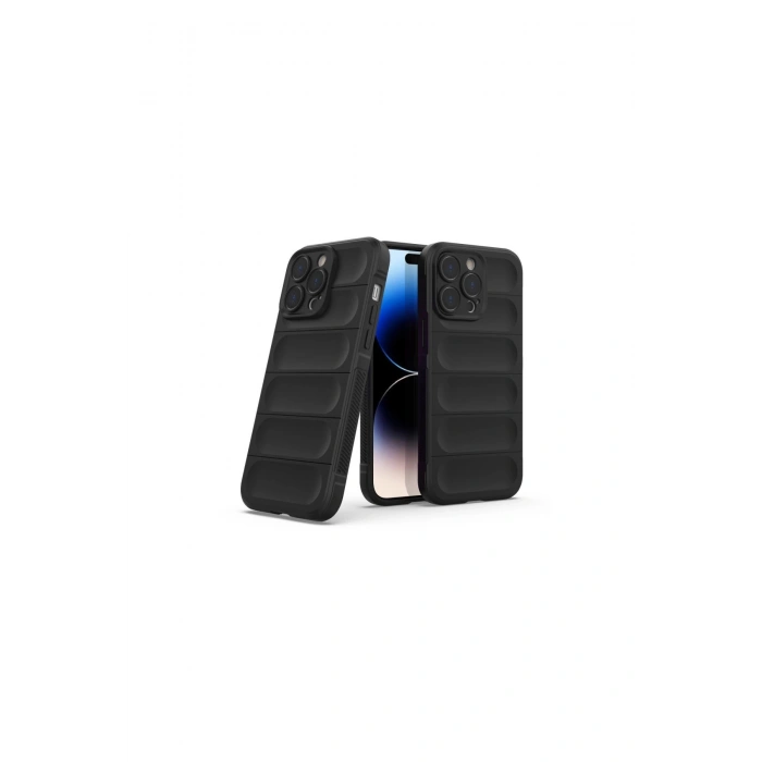 İphone 14 Pro Kılıf Optimum Silikon - Siyah