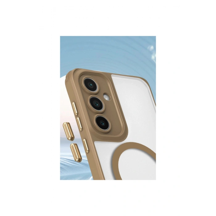 Samsung Galaxy S24 Fe Kılıf Enka Magsafe Silikon Kılıf - Siyah