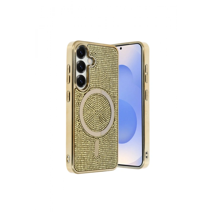 Joko Samsung Galaxy S25 Helen Magsafe Kapak - Gold