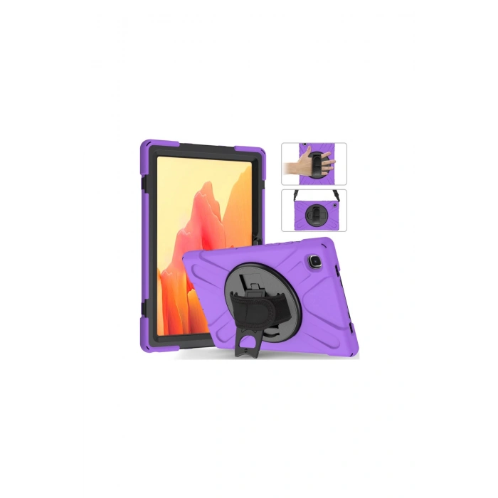 Samsung Galaxy T500 Tab A7 10.4 Kılıf Amazing Tablet Kapak - Mor