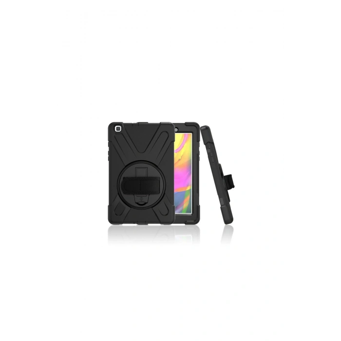 Samsung Galaxy T290 Tab A 8 Kılıf Amazing Tablet Kapak - Siyah