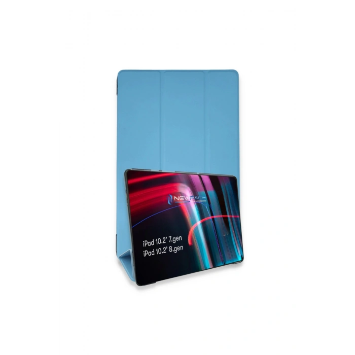 İpad 10.2 (7.nesil) Kılıf Tablet Smart Kılıf - Mavi
