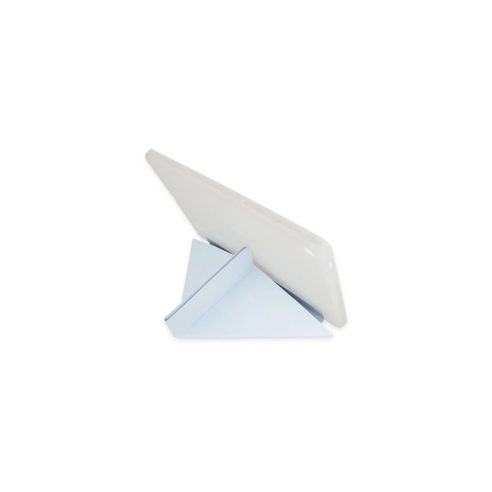 Samsung Galaxy T737 Tab S7 Fe 12.4 Kılıf Kalemlikli Mars Tablet Kılıfı - Mavi