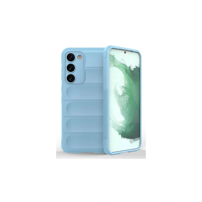 Samsung Galaxy S23 Plus Kılıf Optimum Silikon - Sky Blue