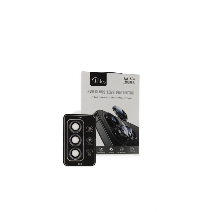 Joko Samsung Galaxy S24 Pvd Metal Kamera Lens - Derin Mor