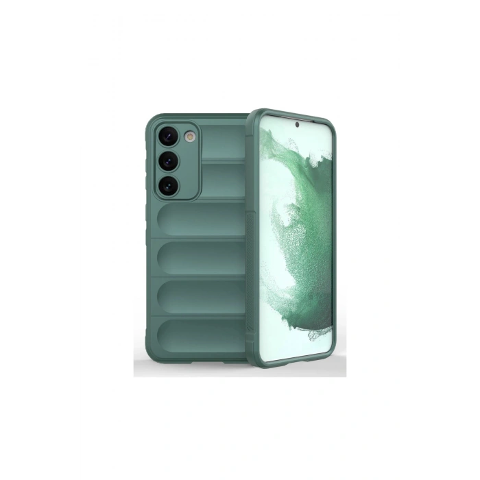 Samsung Galaxy S23 Plus Kılıf Optimum Silikon - Koyu Yeşil
