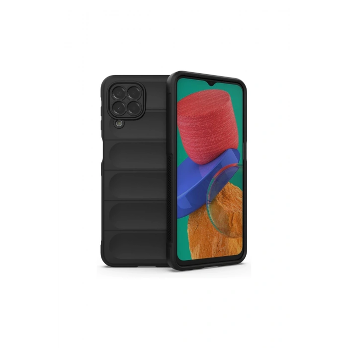 Samsung Galaxy M33 Kılıf Optimum Silikon - Siyah