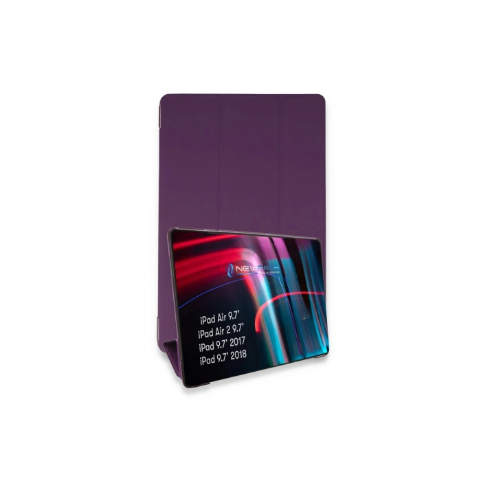 İpad 5 Air 9.7 Kılıf Tablet Smart Kılıf - Mor