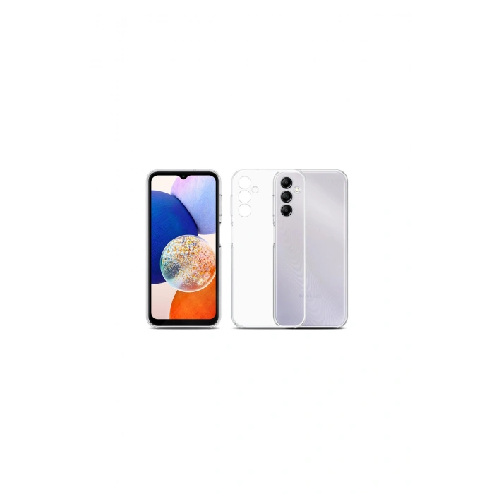 Samsung Galaxy A14 4g Kılıf Lüx Şeffaf Silikon