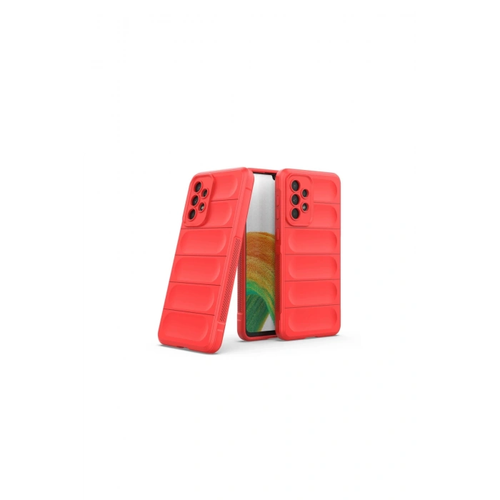 Samsung Galaxy A33 5g Kılıf Optimum Silikon - Kırmızı