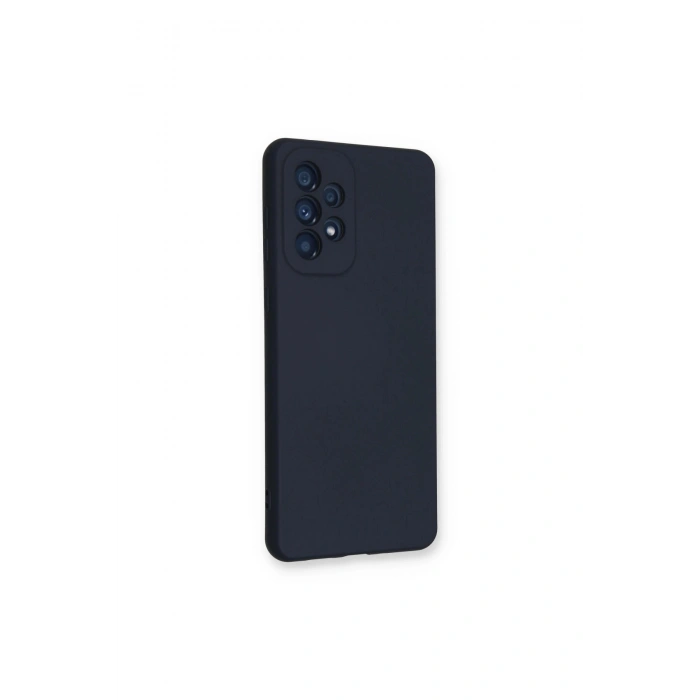 Samsung Galaxy A53 5g Kılıf Nano İçi Kadife Silikon - Lacivert