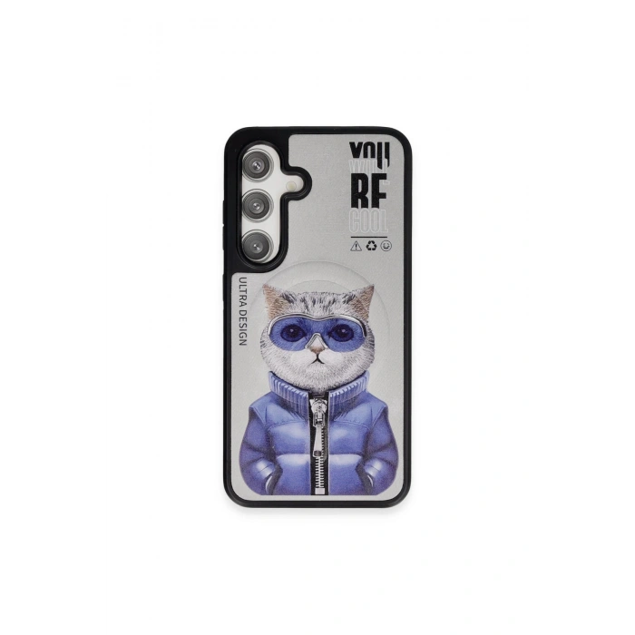 Joko Samsung Galaxy S24 Fun Magsafe Kapak - Titan Gri-2